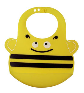 Bamboo Kids Busy the Bee Silicone Baby Bib