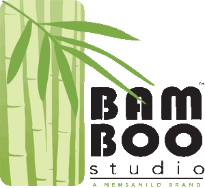Bamboo studio invoice vector logo