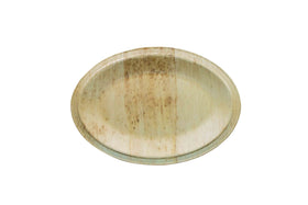 Bamboo Oval Disposable Plate Platter Medium 11.9