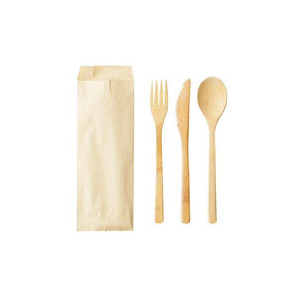 Kraft Bag Utensil Set