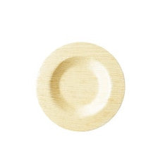 3.5 in Round Bamboo Sheath Appetizer Small Plate (case)