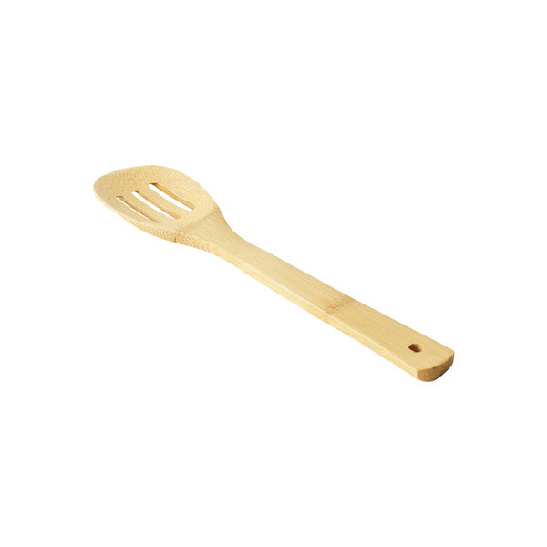 Reusable Slotted Bamboo Spoon and Spatula Set (case)