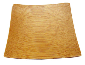 Square Mini Bamboo Plate 6/pk
