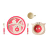 Bamboo Kids 5 Piece Pinky the Pig Dinnerware Set