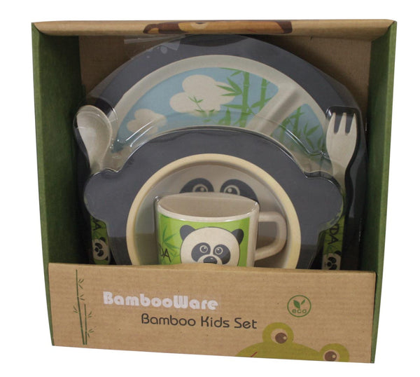 Bamboo Kids Parker The Panda Dinnerware Set