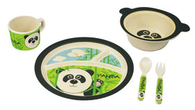 Bamboo Kids Parker The Panda Dinnerware Set