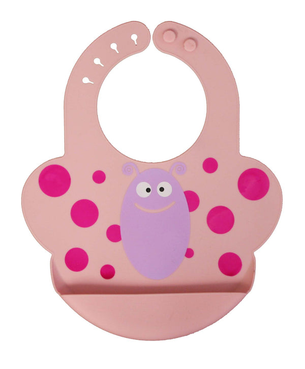 Bamboo Kids Betty the Butterfly Silicone Baby Bib